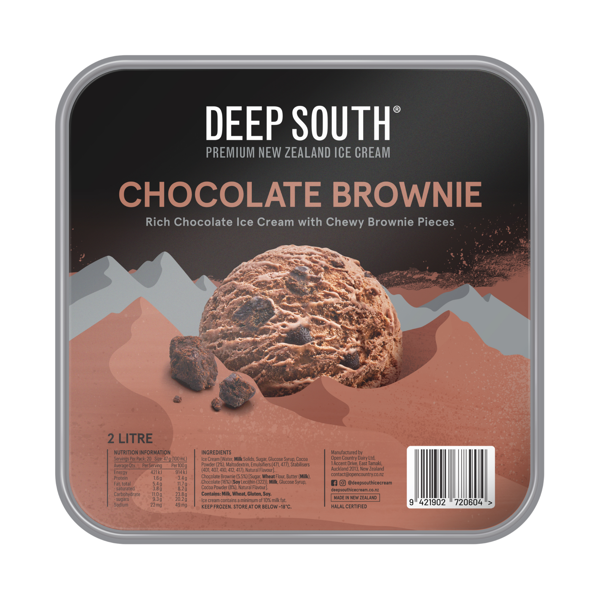 Chocolate Brownie Clear Cut