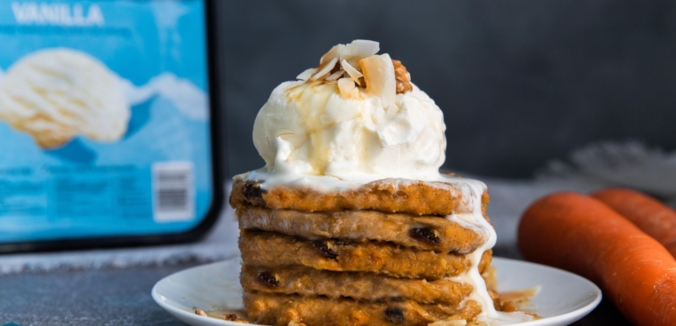 Carrot Cake Pancakes 3