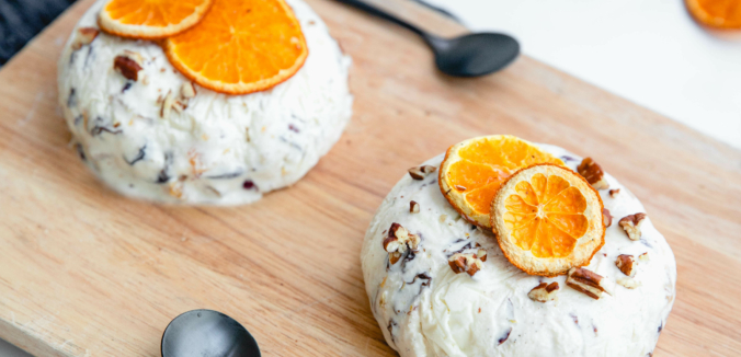 Christmas Pudding Icecream Bombes 1