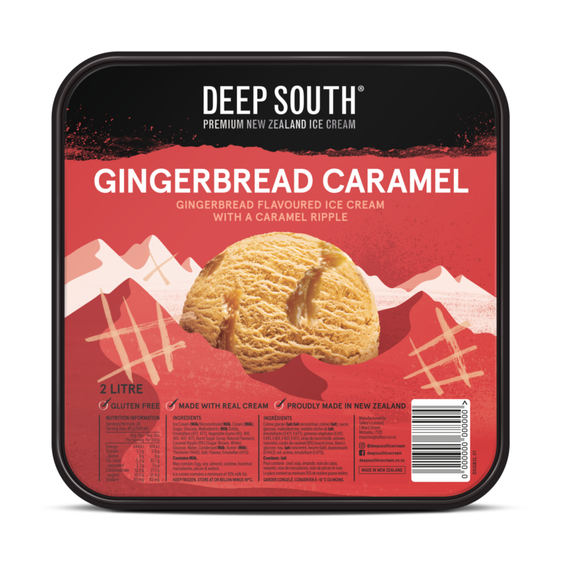 207937 DS Tub Gingerbread Caramel 2 Litre