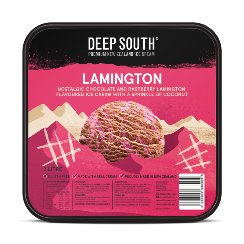 207937 DS Tub Lamington 2 Litre