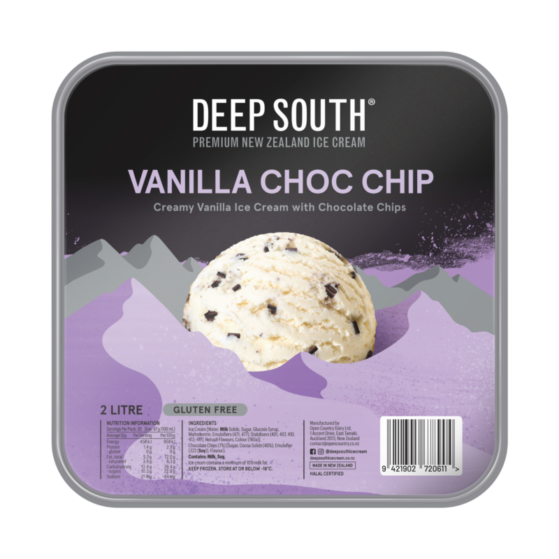 Vanilla Choc Chip Clear Cut